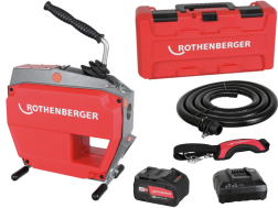 Аккумуляторная прочистная машина  ROTHENBERGER R 600 VARIOCLEAN 0