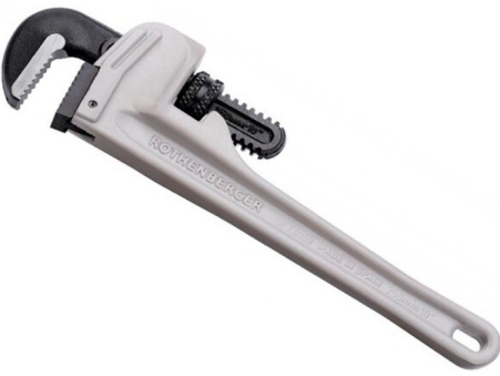  Rothenberger 350 mm-2” - алюмінієвий прямий трубний ключ